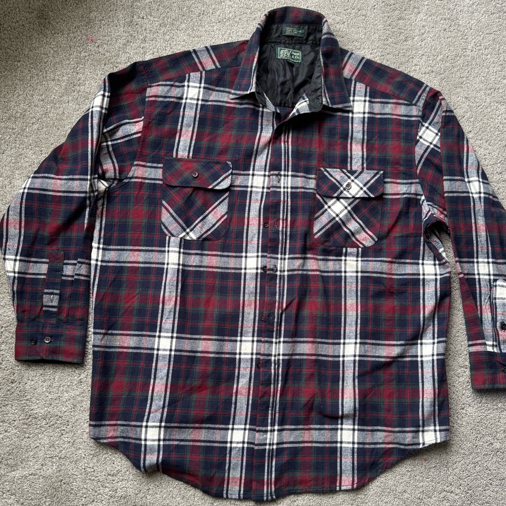 J. Forest & Co. Vintage Button Down Plaid Shirt